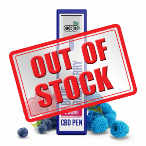 CBD BLUE RASPBERRY 250MG CBD VAPING PEN