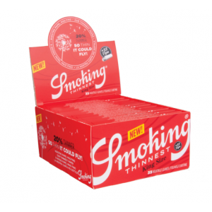 Smoking Thinnest K.S. Slim + Filter Tips 24 τεμάχια 33L + 33T