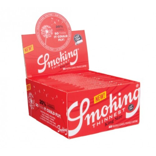 Acheter Smoking Thinnest K.S. Slim + Filter Tips 24 pks 33L + 33T Acheter Smoking Thinnest K.S. Slim + Filter Tips 24 pks 33L + 33T
