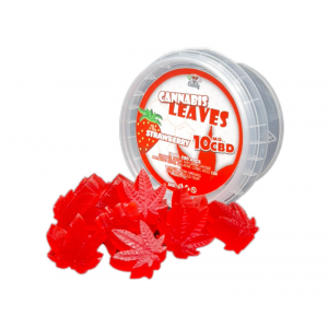 CBD Cannabis-Blätter Erdbeere 10mg CBD Cannabis-Blätter Erdbeere 10mg