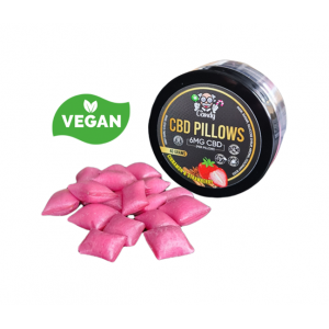 Cuscini di CBD Fragola e Cannella 6mg - 40 grammi