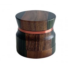 Molinillo de diseño de madera 63mm 4 partes Molinillo de diseño de madera 63mm 4 partes