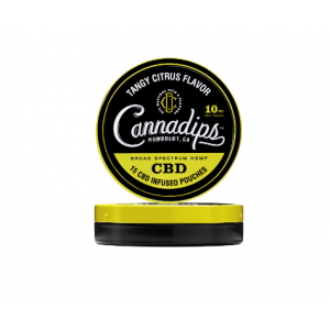 CannaDips Tangy Citrus íz 10 mg - 5x 15 CBD tasak