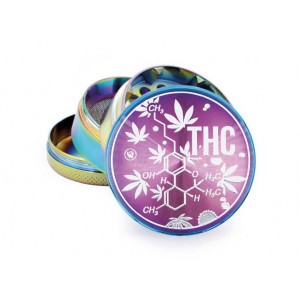 Μεταλλικός μύλος Icy THC Molecule (50 mm / 4 τεμάχια) Μεταλλικός μύλος Icy THC Molecule (50 mm / 4 τεμάχια)