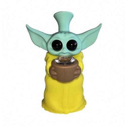Купете Alien Bong Silicone - Жълт