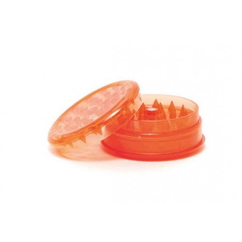 Cumpără Plastic grinder oranje 60 mm 2prts Cumpără Plastic grinder oranje 60 mm 2prts