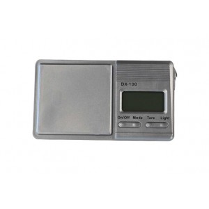 ON BALANCE DX-100 Mini Scale 100g x 0.01g Silver ON BALANCE DX-100 Mini Scale 100g x 0.01g Silver