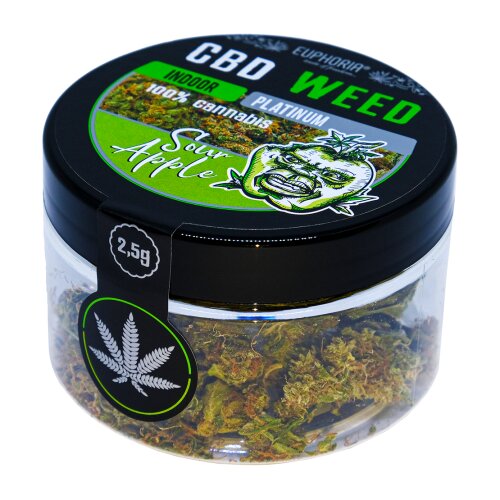 Cumpărați Euphoria CBD Weed Sour Apple 2.5g