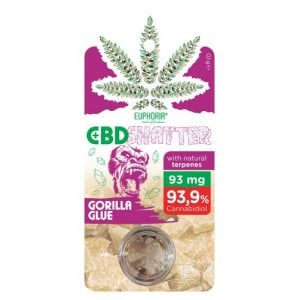 CBD Shatter Gorilla Glue with 93mg CBD CBD Shatter Gorilla Glue with 93mg CBD