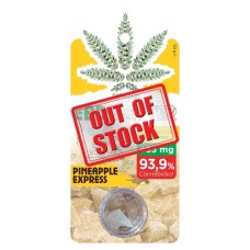 CBD Shatter Pineapple Express with 465 mg CBD