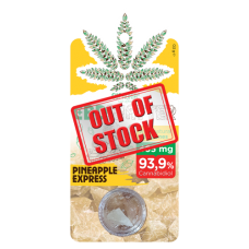CBD Shatter Ananas Express avec 465mg de CBD