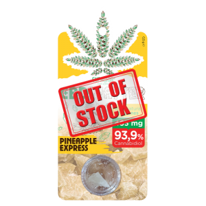CBD Shatter Ananas Express avec 465mg de CBD