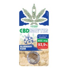 CBD Shatter Blueberry Kush 465mg CBD-vel