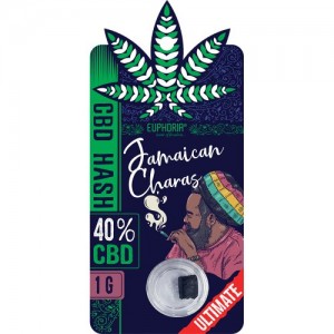 Euphoria CBD Hash 40% Jamaican Charas Euphoria CBD Hash 40% Jamaican Charas