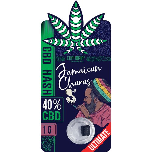 Cumpărați Euphoria CBD Hash 40% Jamaican Charas
