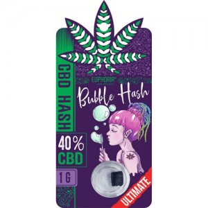 Euphoria CBD Hash 40% Bubble Euphoria CBD Hash 40% Bubble