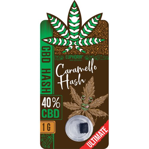Kupite Euphoria CBD Hash 40% Caramello Kupite Euphoria CBD Hash 40% Caramello