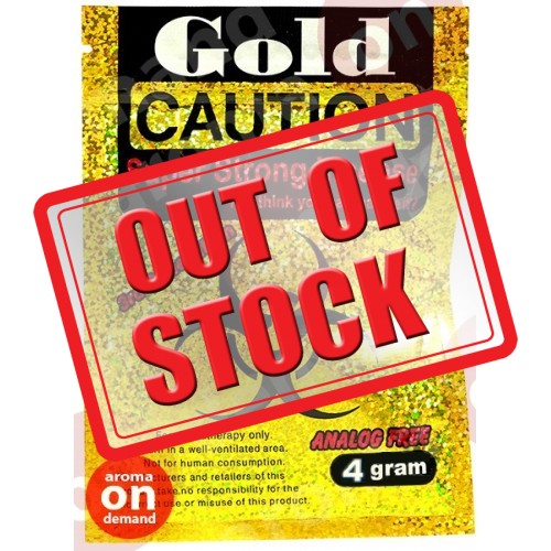 Incienso Herbal Caution Gold 4g - Incienso de Hierbas