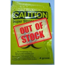 Caution Yellow Herbal Incense 4g