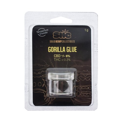 Gorilla Glue 6 Hash - CBD Gorilla Glue 6 Hash - CBD