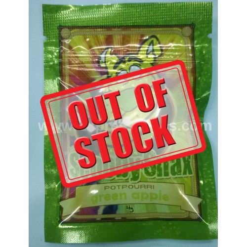 Encens d herbes Scooby Snax Green Apple 4g - Encens d herbes