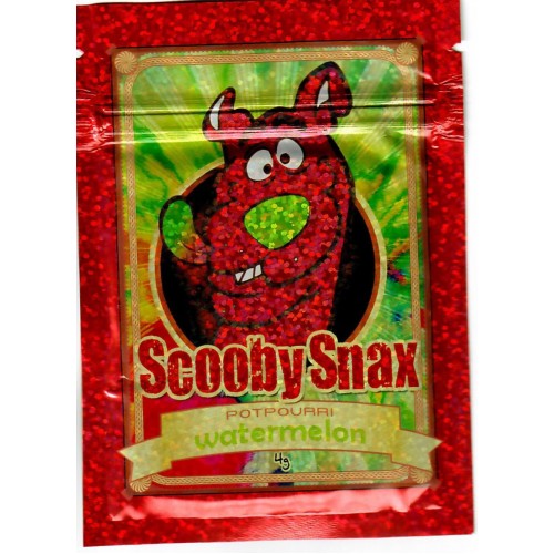 Scooby Snax Watermelon urte-røgelse 4g - URTE RØGELSE Scooby Snax Watermelon urte-røgelse 4g - URTE RØGELSE