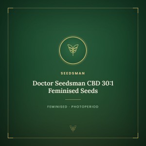 Doctor Seedsman CBD 30:1 Feminised Seeds Doctor Seedsman CBD 30:1 Feminised Seeds