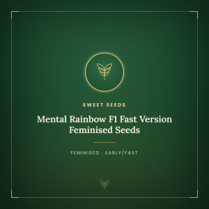 Mental Rainbow F1 Fast Version Feminised Seeds Mental Rainbow F1 Fast Version Feminised Seeds
