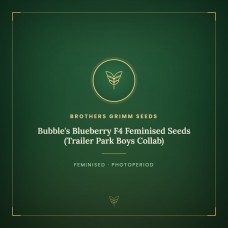 Bubble's Blueberry F4 Feminised Seeds (Trailer Park Boys Collab) Bubble's Blueberry F4 Feminised Seeds (Trailer Park Boys Collab)